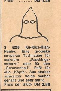 Ku-Klux-Klan Verkleidung IMEX 1967