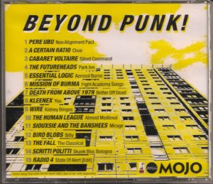 Playlist Beyond Punk CD Mojo April 2005